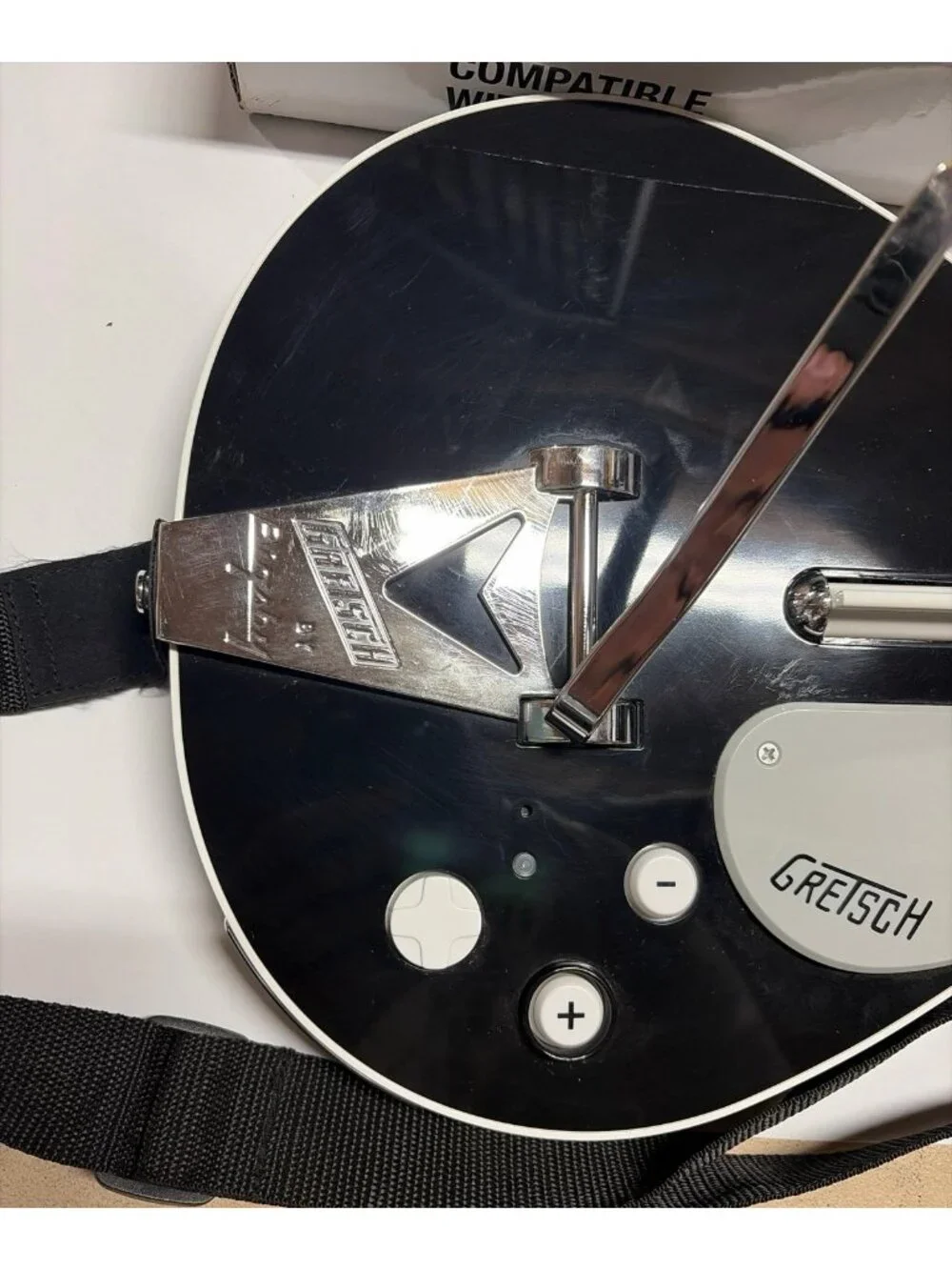 Beatles Rock Band Wii Bigsby Gretsch DuoJet Guitar NWGTS4 No Dongle Tested Works